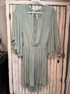 Free People | Dresses | Free People Embroidered Mini Dress